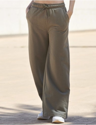 SFC-SK431-Womens Sustainable Fashion Wide Leg Joggers